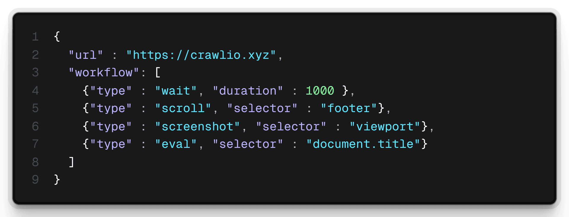 simple workflow